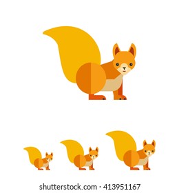Red squirrel icon