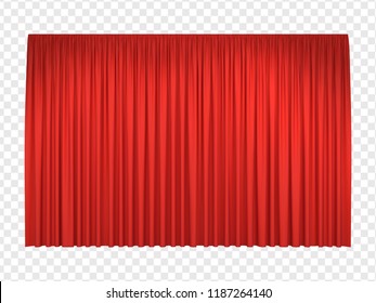 Red Stage Curtains