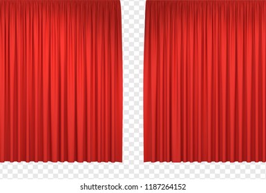 Red Stage Curtains