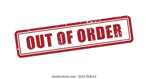 Red Stamp Announces Out Of Order Status