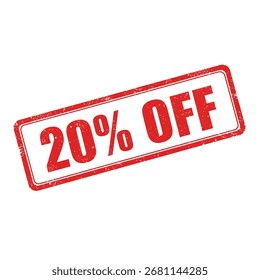 Un sello rojo indica claramente que hay disponible un descuento del 20%.