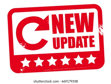 red stamp - new update sign