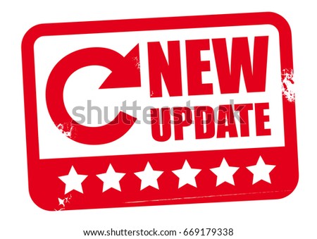 red stamp - new update sign