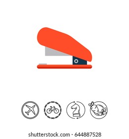 Red stapler icon