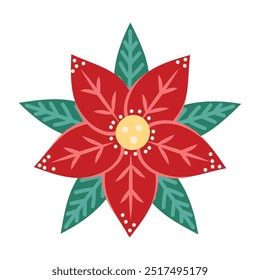 Red Star Christmas Flower poinsettia.