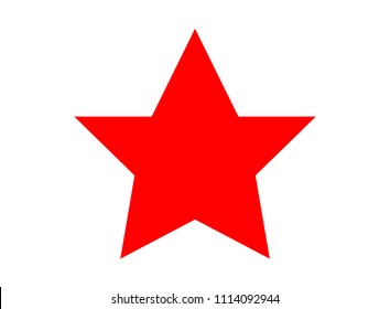 Red star communist symbol