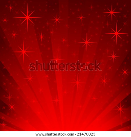 Red Starburst Background Stock Vector (Royalty Free) 21470023