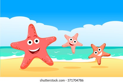 star fish cartoon