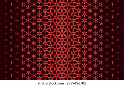 Red stars halftone design pattern