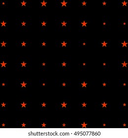 Red stars on a black background.