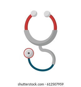 red stethoscope medical tool revision