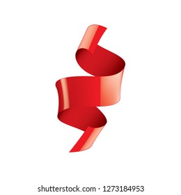 Red sticker on white background. Vector illustration