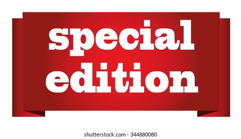 red sticker "special edition"