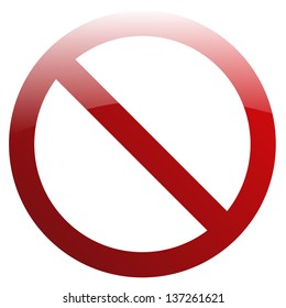 Red Stop Road Sign