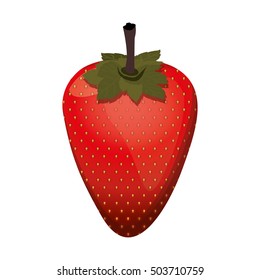 red strawberry fruit