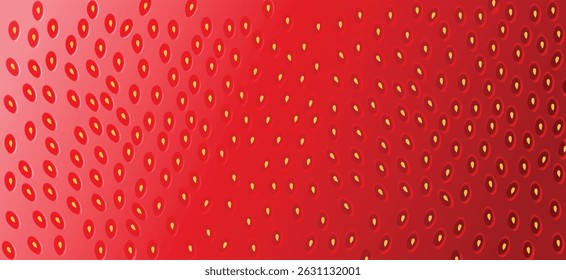 Red Strawberry texture fruit vector background