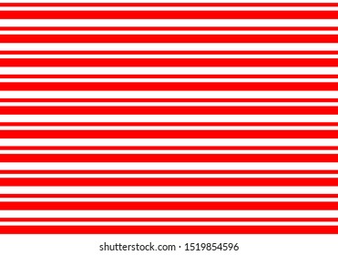  red stripe  line Pattern for fabric prints isolate on white background