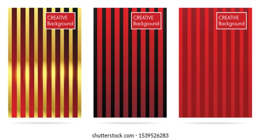 Red striped background, abstract background