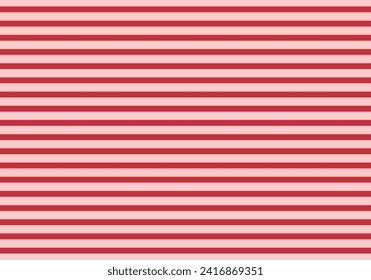 Red striped background on pink background.