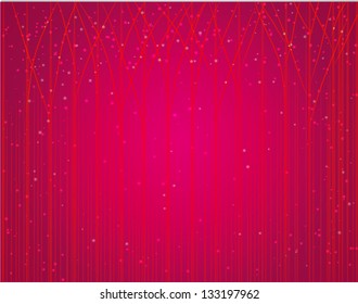 Red striped background. Vector illustration