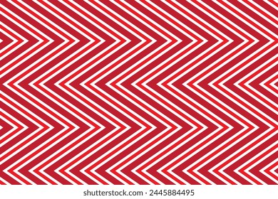 rayas rojas con un patrón de rayas líneas blancas en zigzag sobre un fondo rojo un patrón de flechas rojas y blancas con líneas de fondo dibujadas por un cuadrado blanco sobre un fondo blanco
