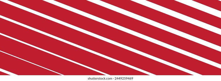 Red striped seamless background. Vector illustration. Red strips on a white background. 