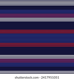 Red Striped seamless pattern design for fashion textiles, graphics