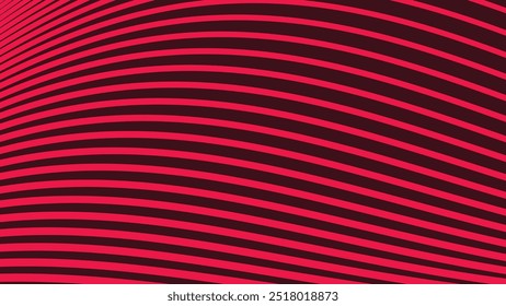 Imagen de Vector de fondo abstracto de rayas rojas