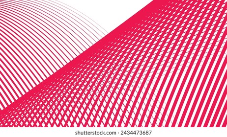 Fondo de pantalla abstracto de la línea de rayas rojas imagen vectorial para el fondo o la presentación