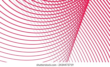 Fondo de pantalla abstracto de la línea de rayas rojas imagen vectorial para el fondo o la presentación