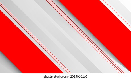 red stripes on gray background
