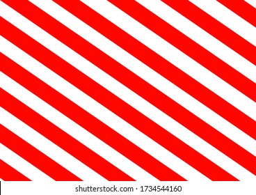 Red stripes on a white background template for text. Attention traffic is prohibited. Stop Danger. Poster. Advertising on the billboard. Vector background image. Warning sign. Fence tape.