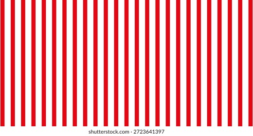 Red stripes on white background. Striped diagonal pattern Vector illustration of Seamless background Christmas or winter theme Background with slanted lines  
