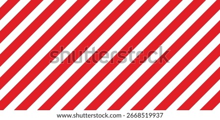 Red stripes on white background. Striped diagonal pattern Vector illustration of Seamless background Christmas or winter theme Background  lines modern