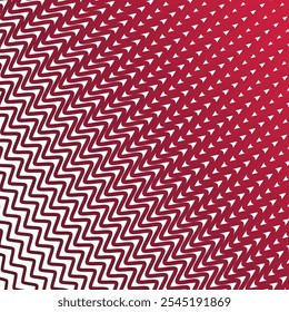 Red stripes wave seamless pattern abstract vector image - Powered by Shutterstock - Get 15% off with code: PIKWIZARD15