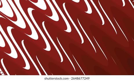 Red stripes wavy line abstract seamless pattern background for modern fabric digital and graphic design