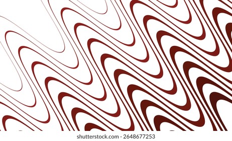 Red stripes wavy line abstract seamless pattern background for modern fabric digital and graphic design