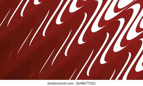 Red stripes wavy line abstract seamless pattern background for modern fabric digital and graphic design