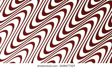 Red stripes wavy line abstract seamless pattern background for modern fabric digital and graphic design