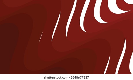 Red stripes wavy line abstract seamless pattern background for modern fabric digital and graphic design
