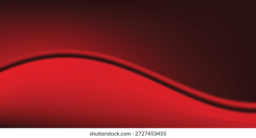 Fondo de estudio rojo. Abstractas sala de estudio del podio del limbo. Piso de pared degradado rojo oscuro y escena de foco.

