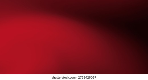 Fondo de estudio rojo. Abstractas sala de estudio del podio del limbo. Piso de pared degradado rojo oscuro y escena de foco. Escaparate, exhibición de la promoción. Ilustración de maqueta de etapa de Vector
