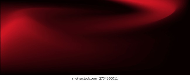 Fondo de estudio rojo. Abstractas sala de estudio de podio limbo. Piso de pared degradado rojo oscuro y escena de proyector. Escaparate, exhibición de la promoción. Ilustración de maqueta de etapa de Vector