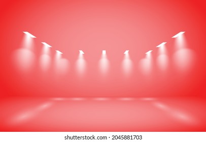 Red Studio Background High Quality