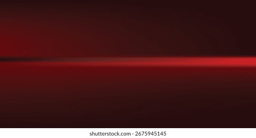Fundo de estúdio vermelho. Moderno abstrato limbo podium sala de estúdio. Piso de parede gradiente vermelho escuro e cena de holofote. Exibição de apresentação, promoção. Ilustração de maquete de estágio de vetor.Eps 10