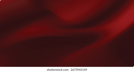 Fondo de estudio rojo. Moderna sala de estudio de podio de limbo abstracto. Piso de pared degradado rojo oscuro y escena de foco. Escaparate, exhibición de la promoción. Ilustración de maqueta de etapa de Vector. Eps 10