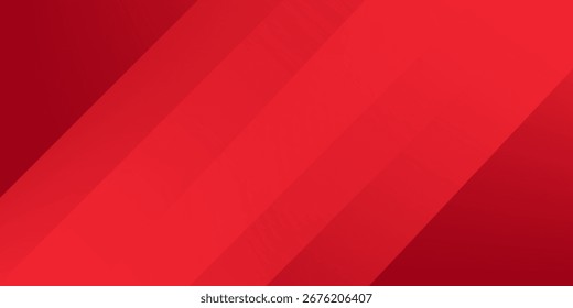 Red studio gradient background for product placement or website. Copy Space, horizontal composition.