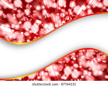 red style card. vector illustration