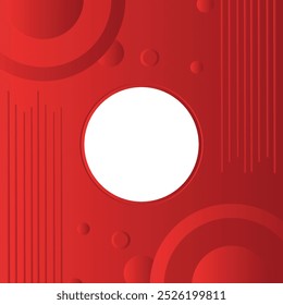 Diseño de fondo Abstractas moderno con estilo rojo.