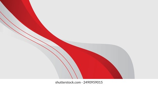 Fondo de onda elegante rojo para los negocios